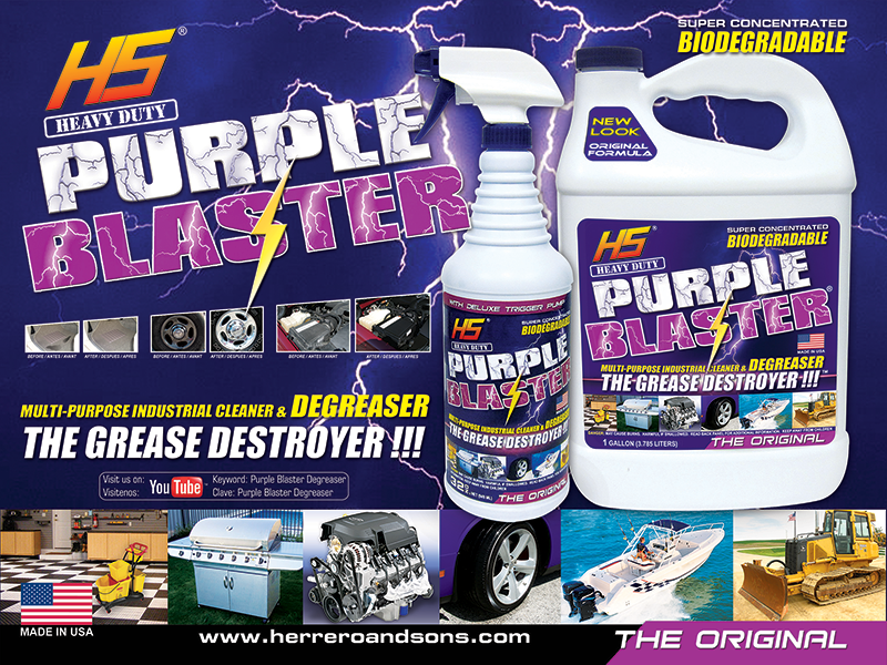 Purple Blaster Banner