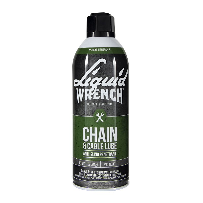 Liquid Wrench, Chain and Lube